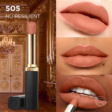 Buy L Oreal Paris Color Riche Volume Matte Nudes Of Worth Lipstick 505 Le Nude Resilie Online At