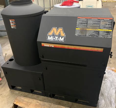 Used Mi T M Heg Ph Natural Gas Gpm Psi Hot Water Pressure Washer