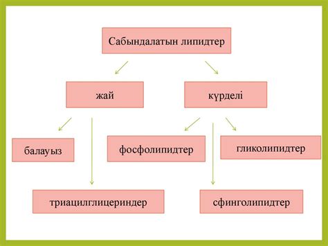 Липидтер - презентация онлайн