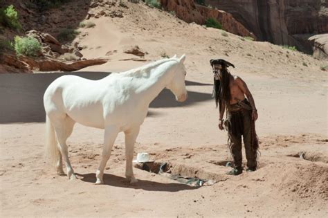 the, Lone, Ranger, 2013, Film , Horse, Johnny, Depp, Indian