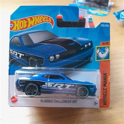 Hot Wheels Dodge Challenger SRT Demon modrý Aukro