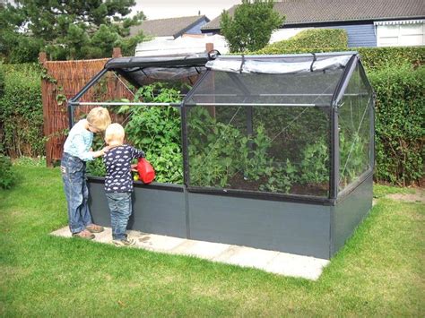 GrowCamp 4 X 8 Modular Greenhouse With GrowTray Garden Bed Kits