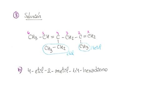 Ejercicios De Alquenos Y Alquinos Para Resolver Compuesto