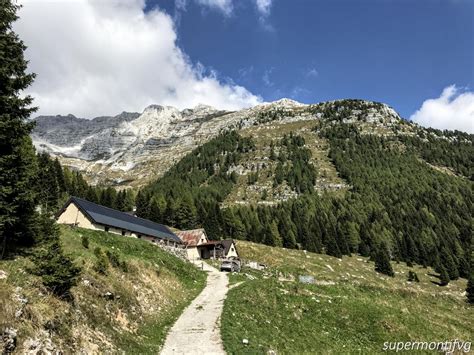Casera Cregnedul Di Sopra Dai Piani Del Montasio Supermontifvg