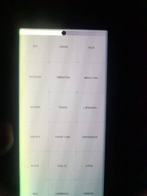 Samsung Galaxy s22 Ultra display green/White line - Samsung Members