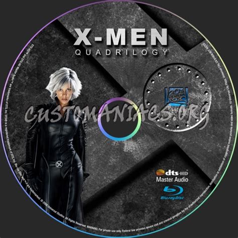 X Men Quadrilogy Blu Ray Label Dvd Covers And Labels By Customaniacs Id 162557 Free Download