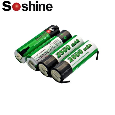 Soshine Batterie De Soudage Par Points Rechargeable Aa Nimh Mah