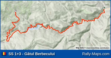 Ss G Tul Berbecului Stage Map Raliul Sibiului Cnrb