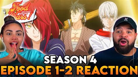The Elite 10 Fight Back Food Wars Season 4 Episode 1 2 Reaction