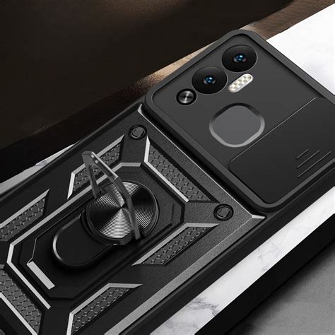 Etui Pancerne Do Infinix Hot Play G Obudowa Nox Camera Slide Case Czarne Sklep XGSM Pl
