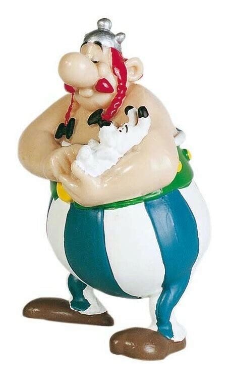 Asterix Figur Obelix Mit Idefix 8 Cm Von Plastoy Online Kaufen