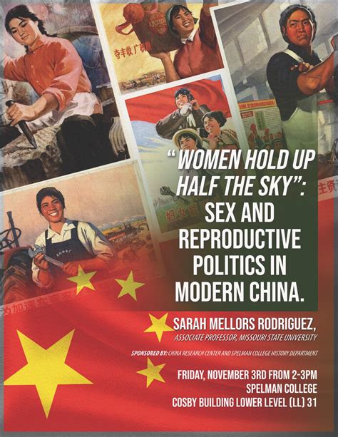 Women Hold Up Half The Sky Sex Reproductive Politics In Modern China China Research Center