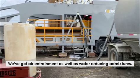 Production Of Flowable Fill Concrete Using Rapidmix Mobile Continuous