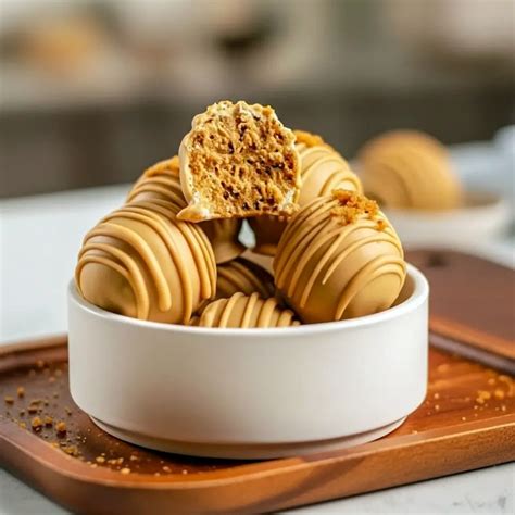 easy  bake biscoff truffles decadent cookie butter balls  chef