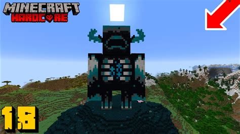 I Built The WARDEN In Minecraft Hardcore YouTube