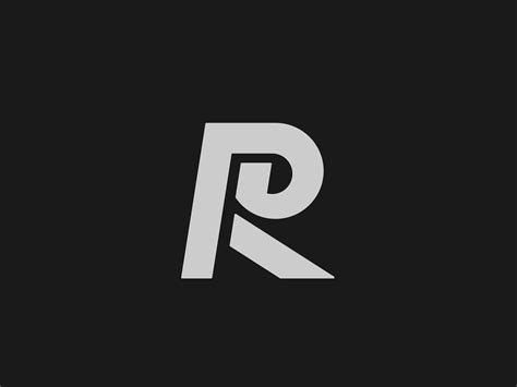P +R | Mockup design, Design, Lettering