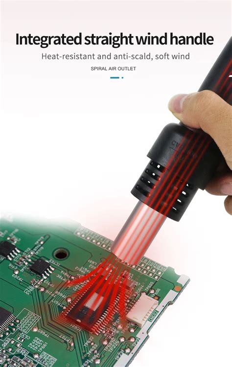 Yaogong D Smd Rework Station Hot Air Desoldering Heat Gun Welding Solder Iron Repair Machine