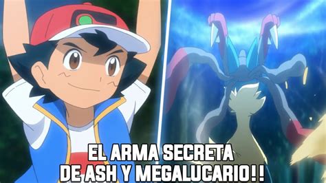 El Arma Final De Ash Y Megalucario Ash Derrota A Cynthia Y A Lionel