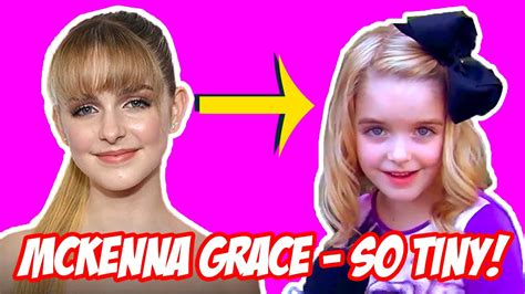 Mckenna Grace Interviews She Was So Tiny Youtube