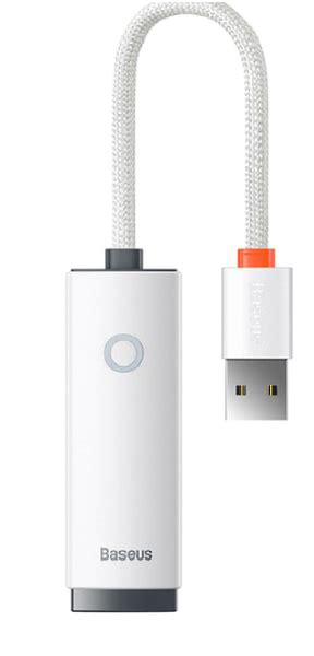 Переходник USB- RJ-45 Baseus Lite Series USB to RJ45 Ethernet 100 Mbps ...