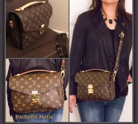 Maravilhosa Bolsa Louis Vuitton Pochette Métis Canvas R 1 050 00 em