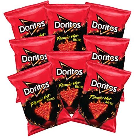 Doritos Flamin Hot Nacho Cheese Flavored Tortilla Chips