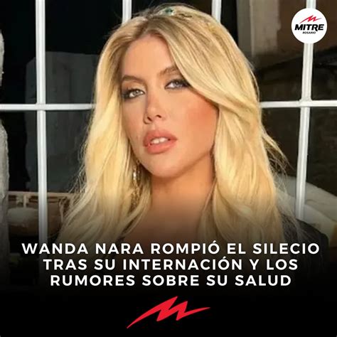 Radio Mitre Rosario on Twitter Wanda Nara rompió el silencio y