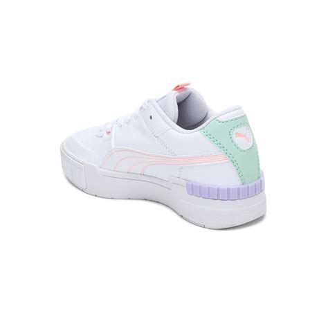 Puma Cali Sport Pastel Mix Womens White Sneakers Buy Puma Cali Sport Pastel Mix Womens White