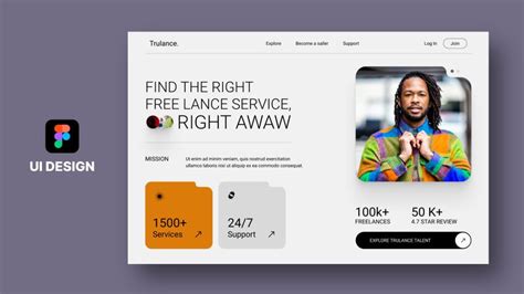 Freelance Simple Website Ui Design Figma Tutorial For Beginners Figma