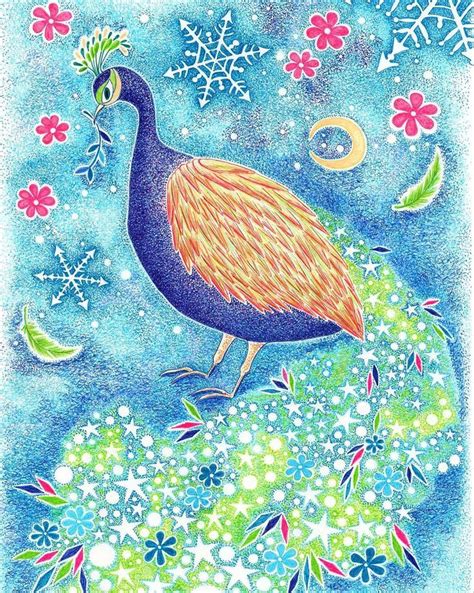 修正。孔雀 Color ballpoint pens art Peacock #孔雀 #peacock #カラーボールペン#ボールペンアート#イラスト#イラストレーション#アート#ボールペン画 ...