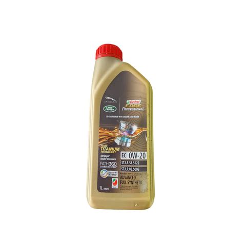 Castrol EDGE Professional for Land Rover & Jaguar 0w20 Synthetic Genui ...
