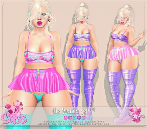 Second Life Marketplace Sass [wanda Set] V1 ♥ Legacy Perky ♥ Maitreya