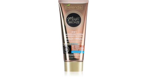 Bielenda Magic Bronze crème auto bronzante peaux claires pour un effet