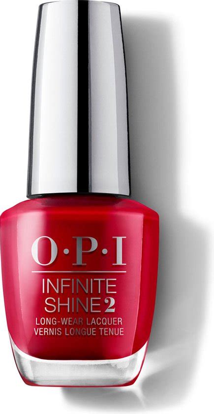 O P I Infinite Shine Nagellak Color So Hot It Berns Bol