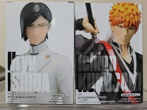 Bleach Uryu Ishida Kurosaki Ichigo Solid And Souls Hobbies