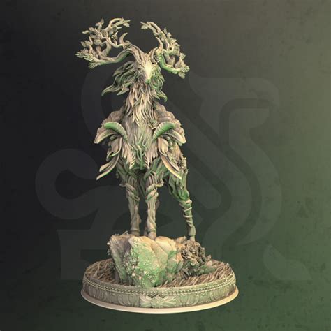 3D Printable Gentle Forest Spirit Gwynevel By DM Stash