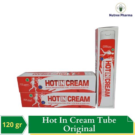 Jual Hot In Cream Tube Original Gr Shopee Indonesia