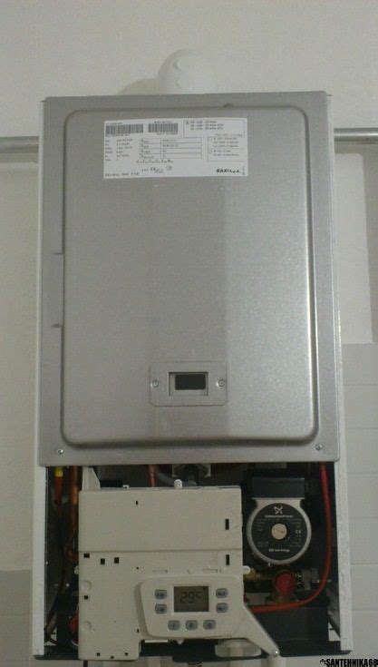 Настенный двухконтурный газовый котел BAXI ECO Four 24 F (Турбированный ...