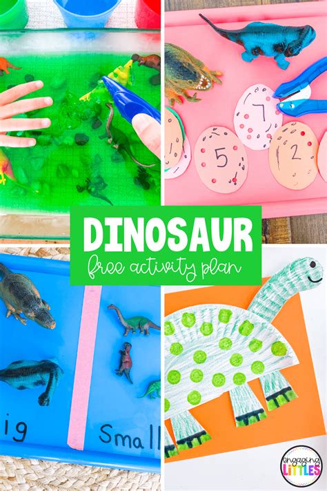 Simple Dinosaur Activities - Engaging Littles