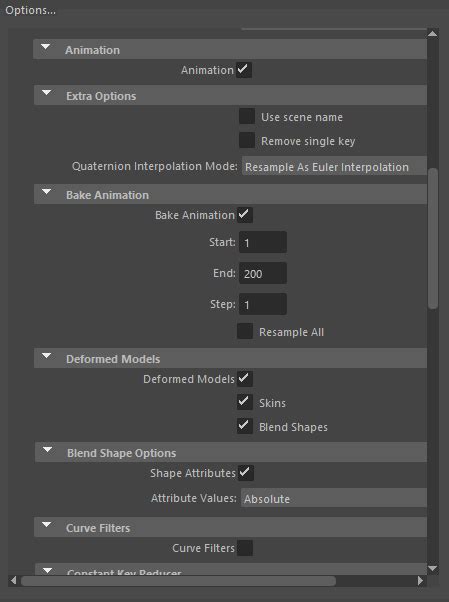 Blendshapes Not Exporting In Fbx Format Autodesk Community