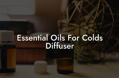 Essential Oils For Colds Diffuser Oshu Artisan Essential Earth Oils