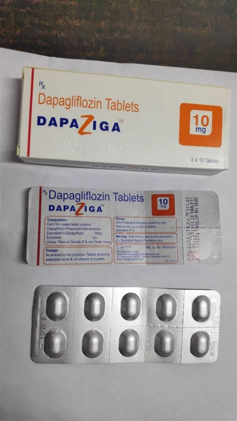 Dapagliflozin Tablet 10 Mg At Rs 572strip Dapagliflozin Tablet Id