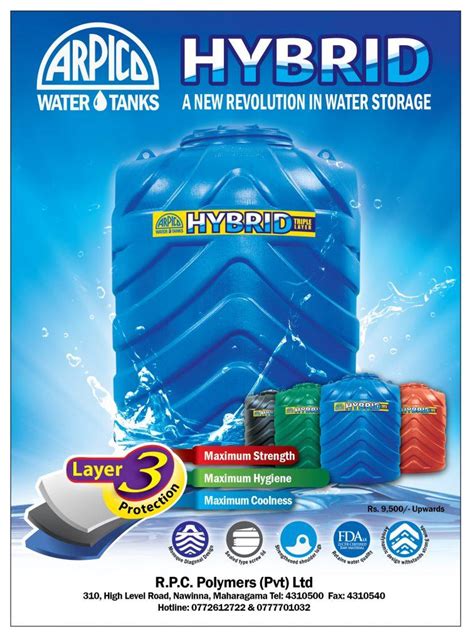 Arpico Water Tanks – NGage Strategic Alliance