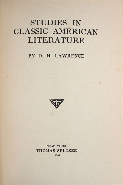 Classic American Literature 1