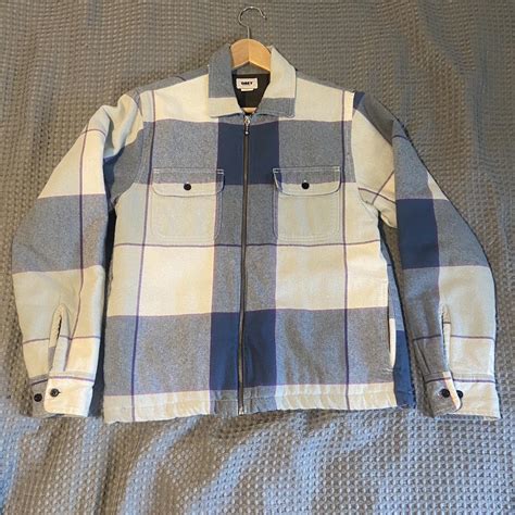Obey Mens Jacket Depop