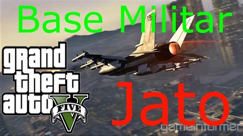 Gta Online Como Pegar O Jato Ca A Na Base Militar F Cil Youtube