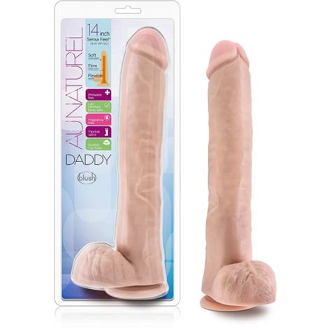 Au Naturel Daddy Dildo Vanilla