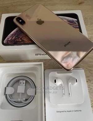 New Apple IPhone XS Max 256 GB Gold In Nairobi Central Mobile Phones