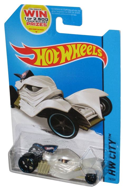 Hot Wheels HW City Mattel White Tomb Up Toy Car Walmart