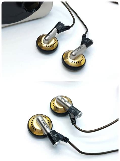 Yahoo オークション 完動美品SONY MDR E Gold NUDE TURBO for